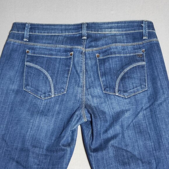 Joe's Jeans The Honey women's size W32 ink blue colour booty fit boot cut denim - Picture 4 of 12